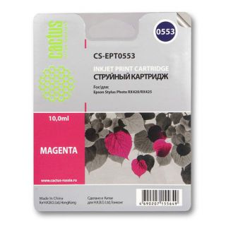 Расходный материал для печати Cactus CS-EPT0553 пурпурный