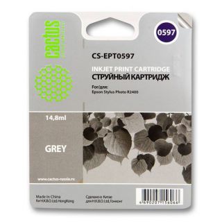 

Расходный материал для печати Cactus CS-EPT0597 серый