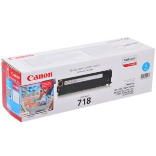 

Расходный материал для печати Canon 718C голубой