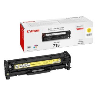 

Расходный материал для печати Canon 718Y желтый