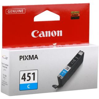 

Расходный материал для печати Canon CLI-451C голубой