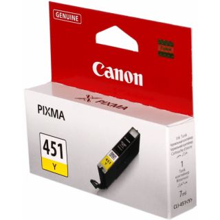 

Расходный материал для печати Canon CLI-451Y желтый