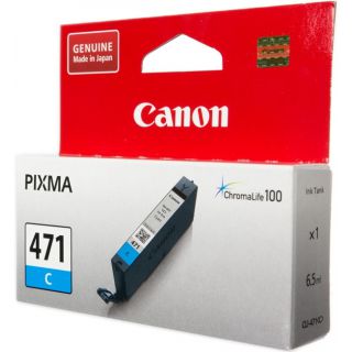 

Расходный материал для печати Canon CLI-471C голубой