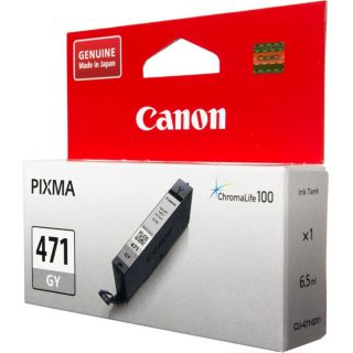 

Расходный материал для печати Canon CLI-471GY серый