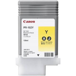 

Расходный материал для печати Canon PFI-102Y желтый
