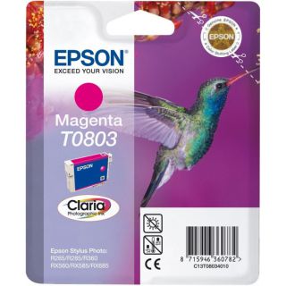 Расходный материал для печати Epson C13T08034011 пурпурный