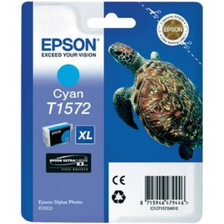 Расходный материал для печати Epson C13T15724010 голубой