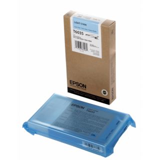 Расходный материал для печати Epson C13T603500 светло-голубой