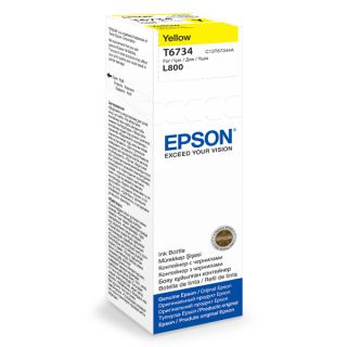 

Расходный материал для печати Epson C13T67344A желтый