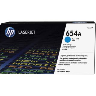 

Расходный материал для печати HP 654A CF331A голубой