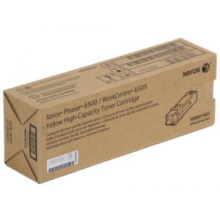 

Расходный материал для печати Xerox 106R01603 желтый