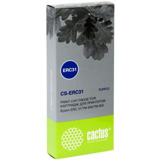 

Расходный материал для печати Cactus CS-ERC31 фиолетовый