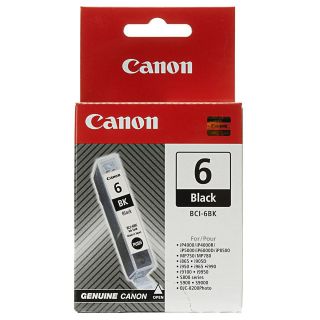 Фото - Расходный материал для печати Canon BCI-6 Bk черный (4705A002) расходный материал для печати canon 718 bk h черный 2662b005