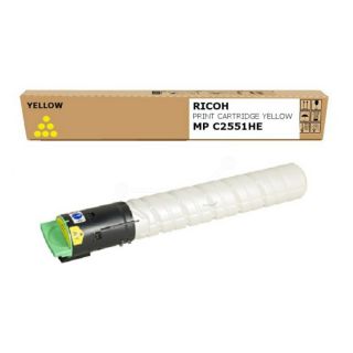 

Расходный материал для печати Ricoh MP C2551he Toner-cartridge Yellow (841507, 842062)