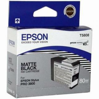Расходный материал для печати Epson Stylus Pro 3800 Ink Cartridge (80ml) Matte Black (C13T580800)