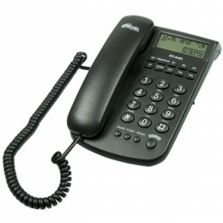 

Проводной телефон Ritmix RT-440 black