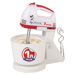 

Миксер Centek CT-1113 белый/красный