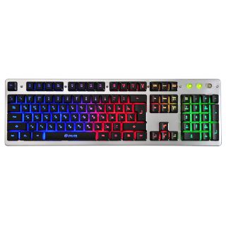 

Клавиатура Oklick 770G серый/черный USB