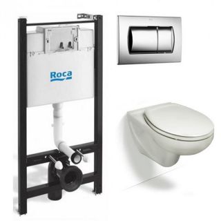 

Комплект инсталляции Roca VICTORIA 4 в 1, 893100000 (система инсталляции + подв. унитаз + сиденье с Soft-Close + смывная клавиша, хром)