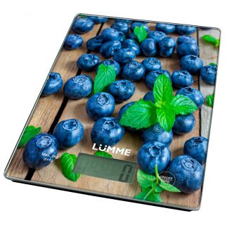 Кухонные весы Lumme LU-1340 черничная россыпь от Imperiatechno