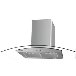 

Каминная вытяжка Maunfeld Ancona PlusA (Isla) 90 Inox glass