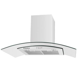 

Каминная вытяжка Maunfeld Ancona PlusA (Isla) 90 White glass