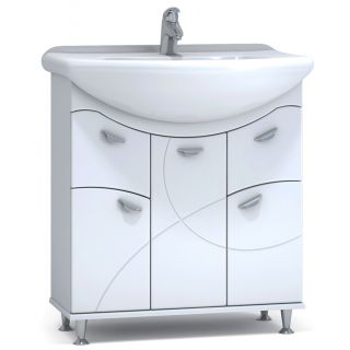 

Тумба VIGO Faina 2-80 (д/раковины Балтика 80, Сантек)