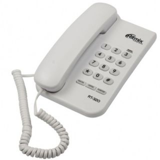 

Проводной телефон Ritmix RT-320 white