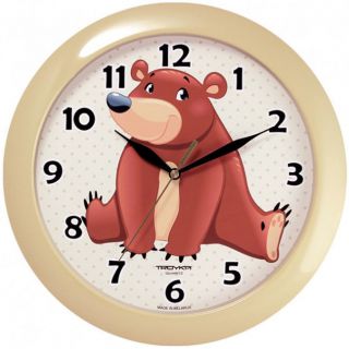 Часы настенные Troyka 11135130 МИШКА