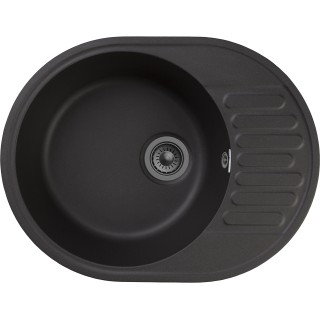 

Кухонная мойка GranFest Quarz GF-Z58 черный (308)