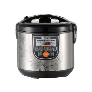 

Мультиварка Centek CT-1498 черный/сталь