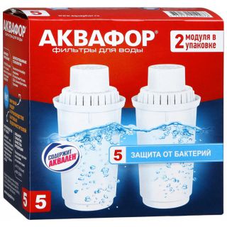 

Сменный модуль для фильтра Аквафор В100-5 (комплект 2шт.)