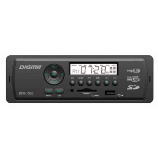 

Автомагнитола Digma DCR-100G