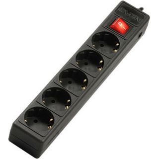 

Удлинитель Sven Optima Base 3м, 5 роз. черный