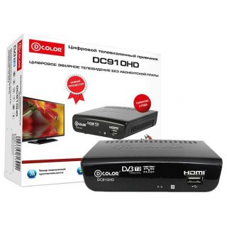 

Цифровой тюнер D-COLOR DC910HD