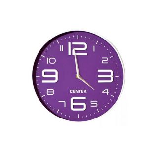 Часы настенные Centek CT-7101 фиолетовый от Imperiatechno