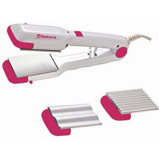 

Прибор для укладки волос Sakura SA-4507P белый/розовый