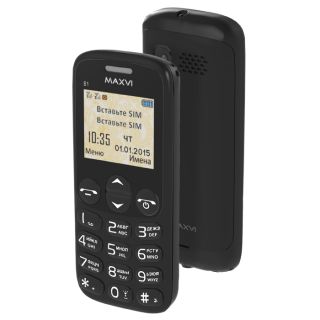 

Телефон Maxvi B1 BLACK