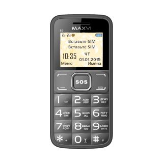 

Телефон Maxvi B2 GREY