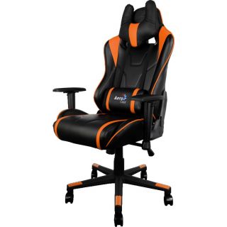 

Кресло Aerocool AC220 AIR-BO черно-оранжевое