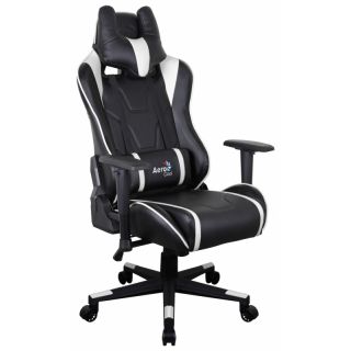 

Кресло Aerocool AC220 AIR-BW черно-белое