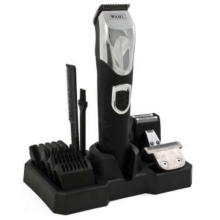 

Триммер Wahl Lithium Ion Grooming Kit черный/серебристый (9854/616)