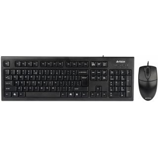 

Комплект мыши и клавиатуры A4Tech KR-8520D черный USB