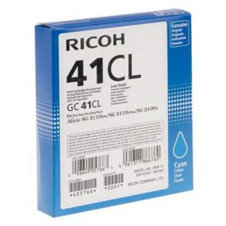 Расходный материал для печати Ricoh GC 41CL Голубой. 600 страниц.