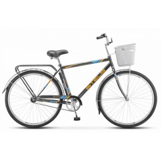 

Велосипед взрослый STELS Navigator-300 Gent 28" Z010 Серый + корзина (рама 20") (1 коробка+корзина)