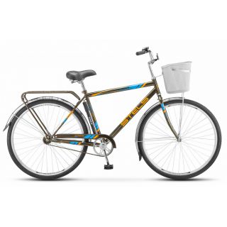 

Велосипед взрослый STELS Navigator-300 Gent 28" Z010 Чёрный + корзина (рама 20") (1 коробка+корзина)