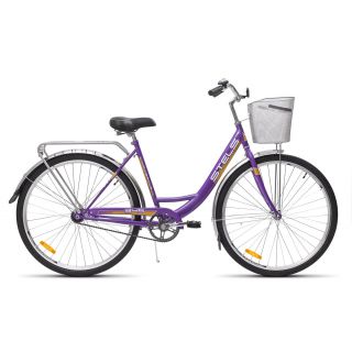 

Велосипед взрослый STELS Navigator-345 28 Z010 Фиолетовый + корзина (рама 20") (1 коробка+корзина)