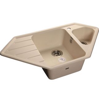 

Кухонная мойка GranFest Corner GF-C950E белый (331)