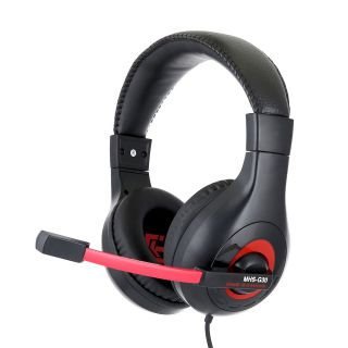 

Компьютерная гарнитура Gembird MHS-G30 Black/red