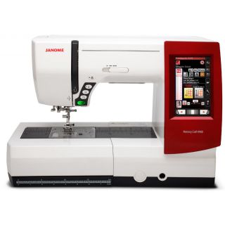 

Швейная машина Janome Memory Craft 9900 белый/красный